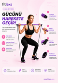 Fitlexs Pilates Bar Seti
